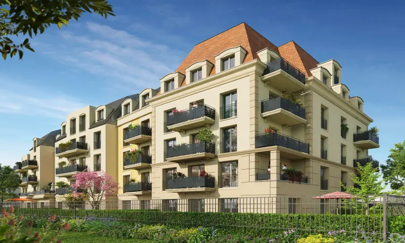 Vue du programme à Blanc Mesnil / Grand Paris