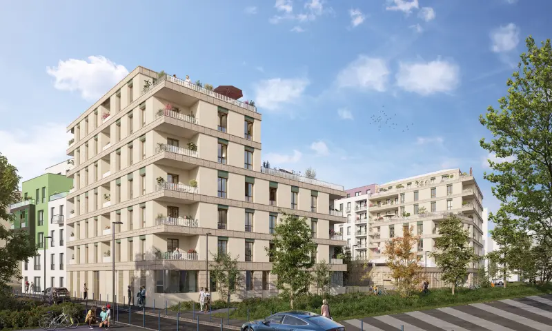 Vue du programme à Aubervilliers