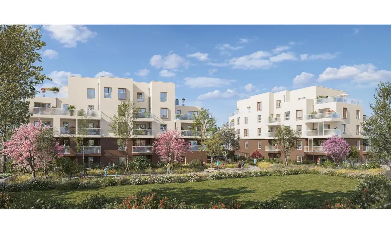 Vue du programme à Andrézieux Bouthéon