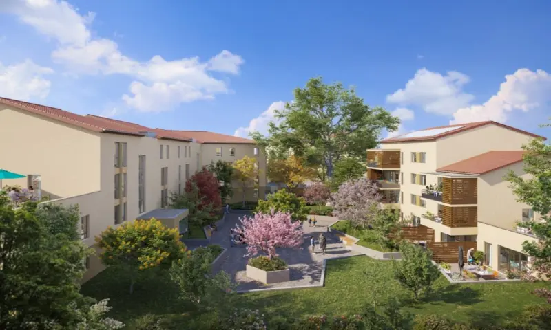 Vue du programme à Givors