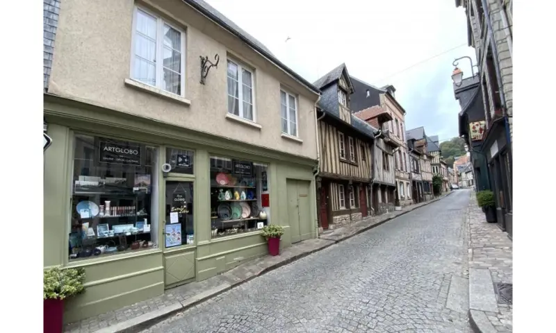 Vue du programme à Honfleur