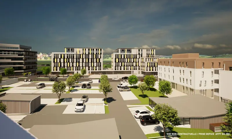 Vue du programme à Bretteville Sur Odon