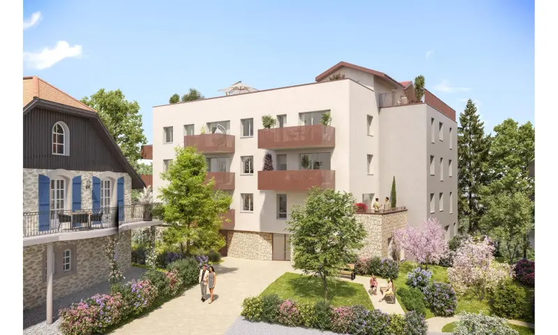 Vue du programme à La Roche Sur Foron