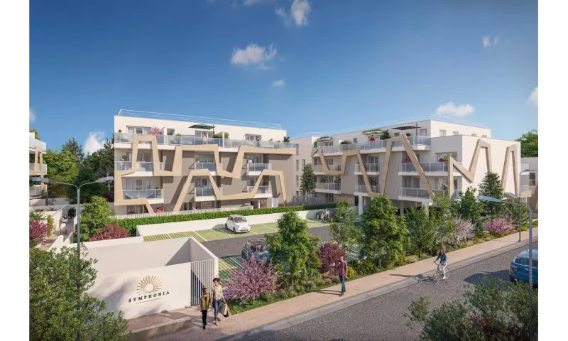 Vue du programme à Vias