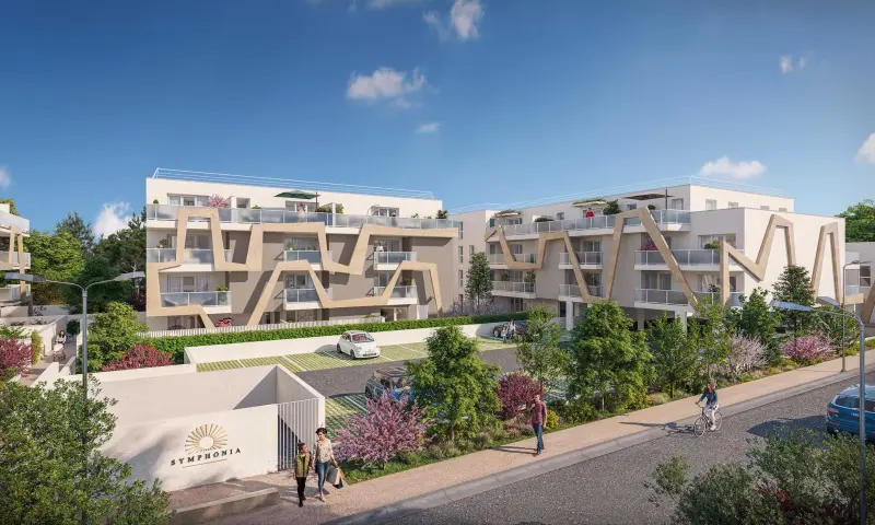Vue du programme à Vias