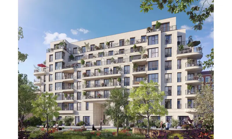 Vue du programme à Clichy