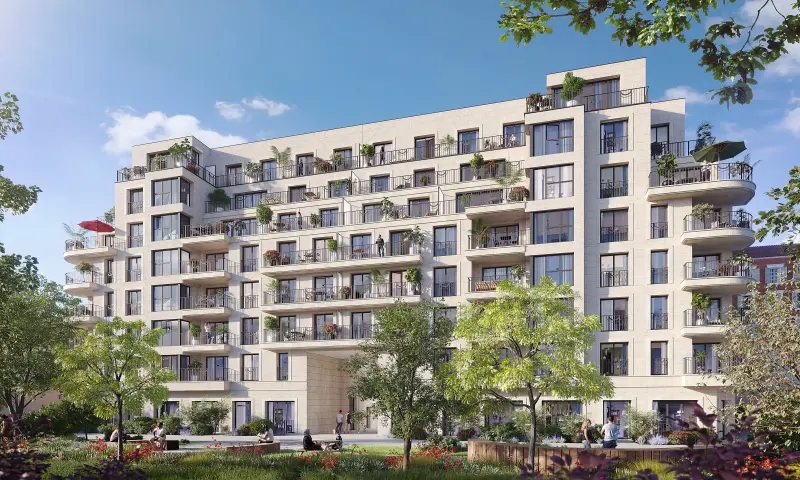 Vue du programme à Clichy