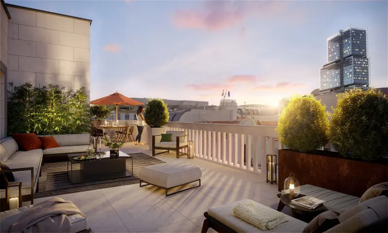 Vue du programme à Clichy