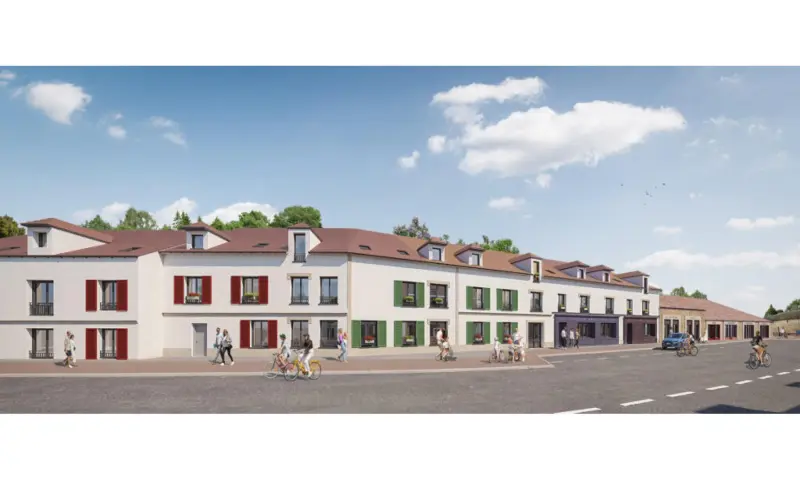 Vue du programme à Survilliers