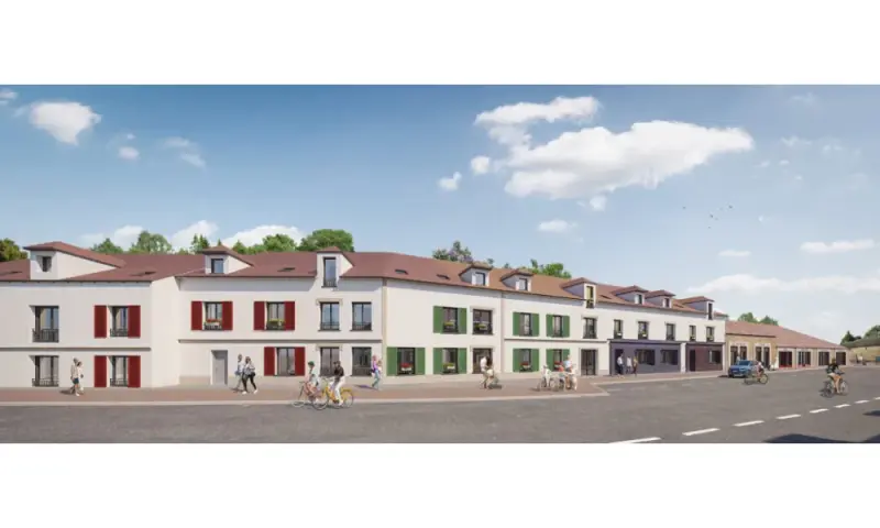 Vue du programme à Survilliers