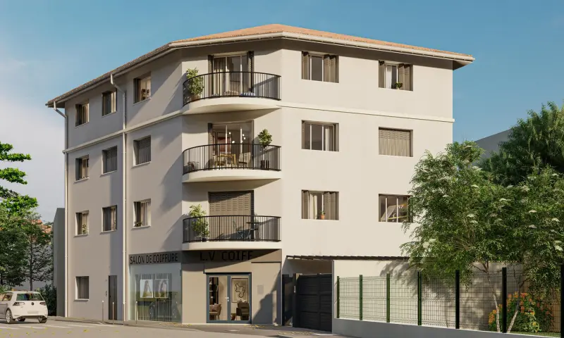 Vue du programme à Villeurbanne