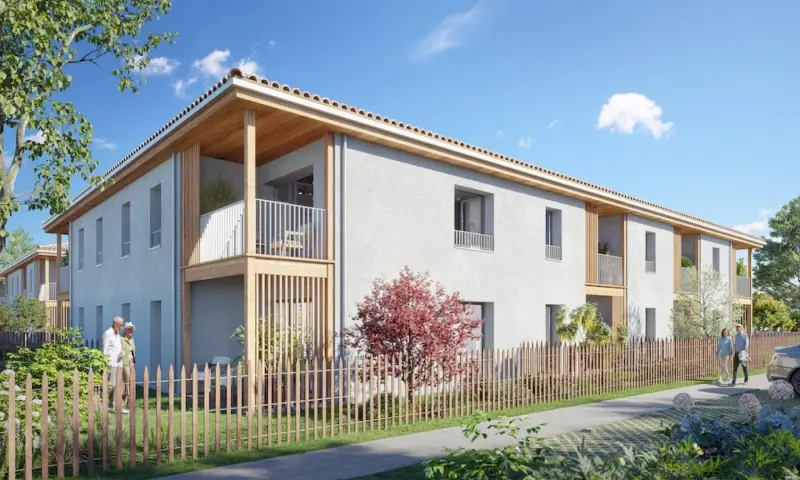 Vue du programme à Léognan