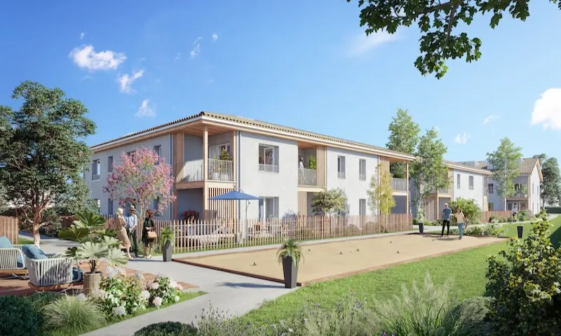 Vue du programme à Léognan
