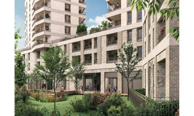 Vue du programme à Saint Ouen