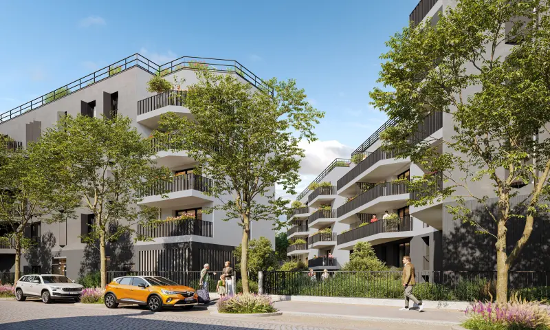 Vue du programme à Aubervilliers
