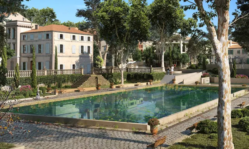 Vue du programme à Aix En Provence