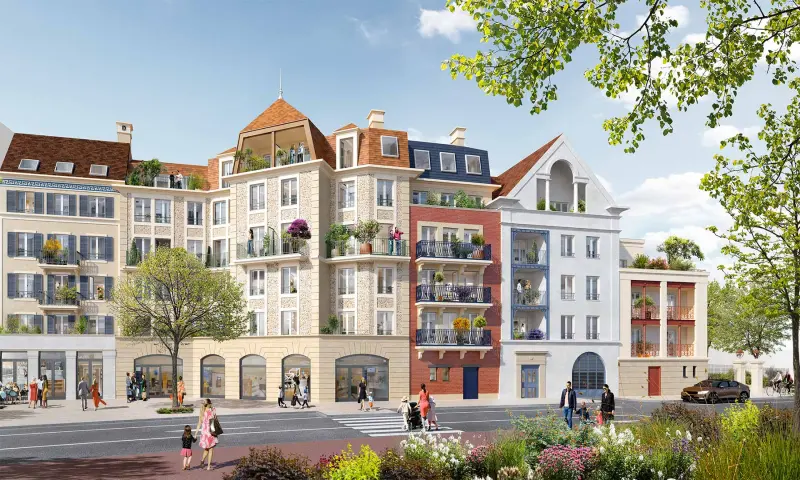 Vue du programme à Wissous