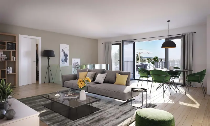 Vue du programme à Villejuif