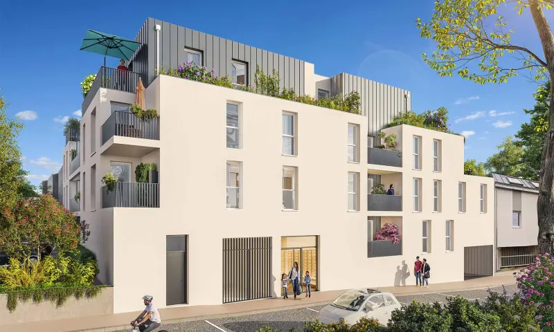 Vue du programme à Saint Sebastien Sur Loire