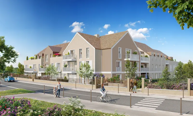 Vue du programme à Jouy Le Moutier