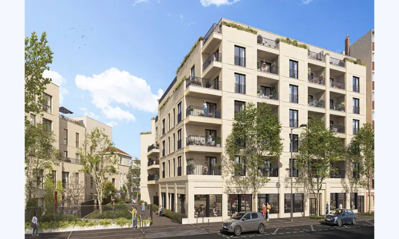 Vue du programme à Aubervilliers