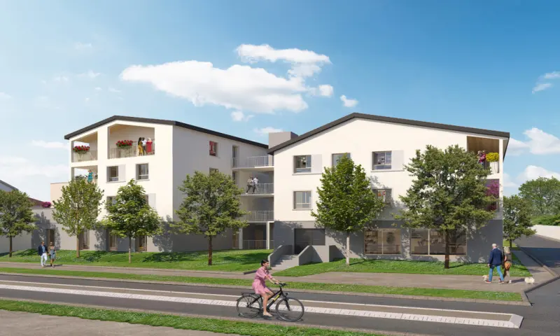 Vue du programme à Neuville Sur Saone
