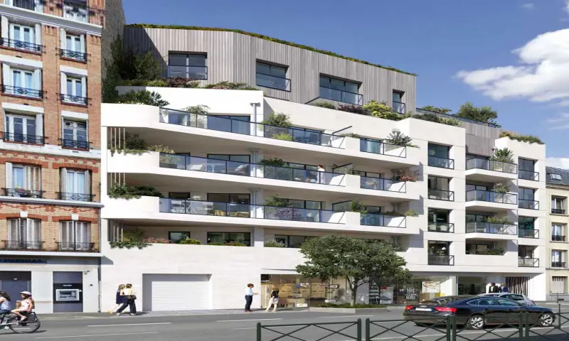 Vue du programme à Asnieres Sur Seine