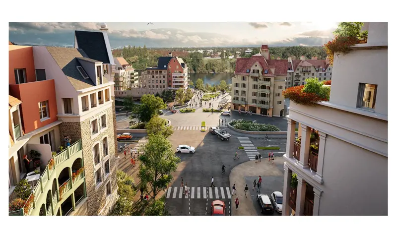 Vue du programme à Cormeilles En Parisis