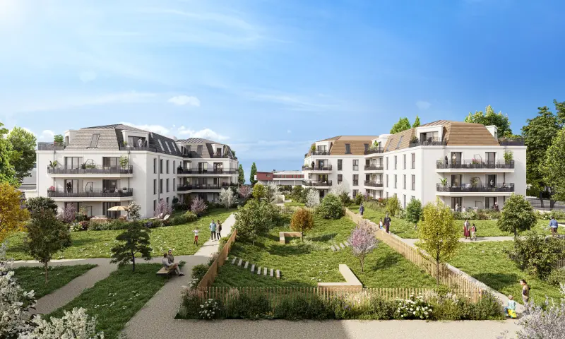 Vue du programme à Goussainville