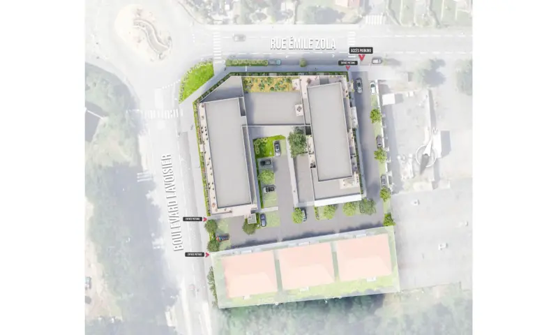 Vue du programme à La Roche Sur Yon