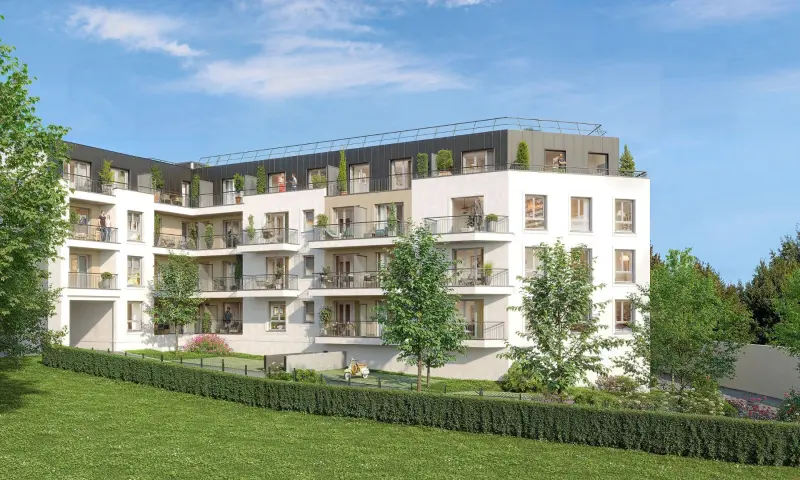 Vue du programme à Crosne