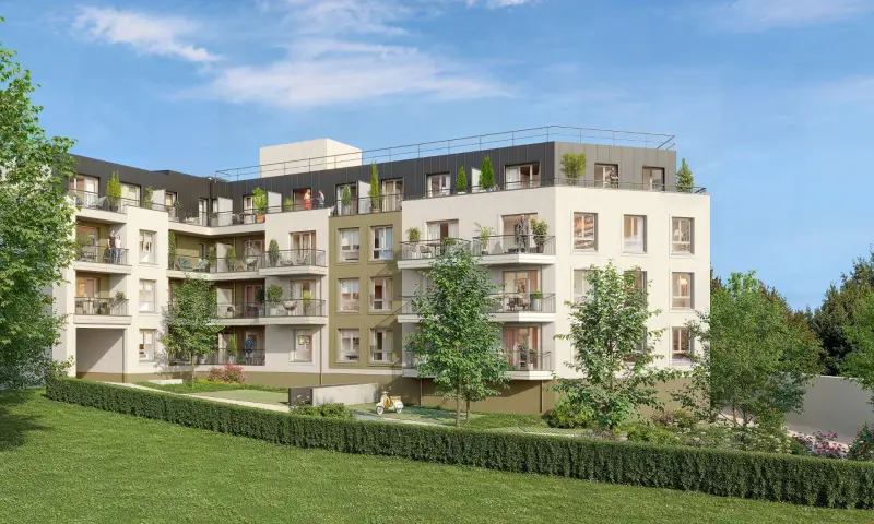 Vue du programme à Crosne
