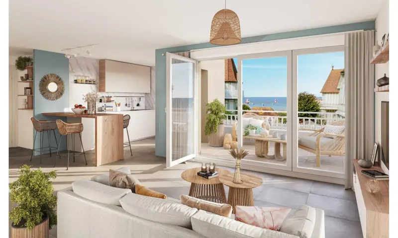 Vue du programme à Langrune Sur Mer