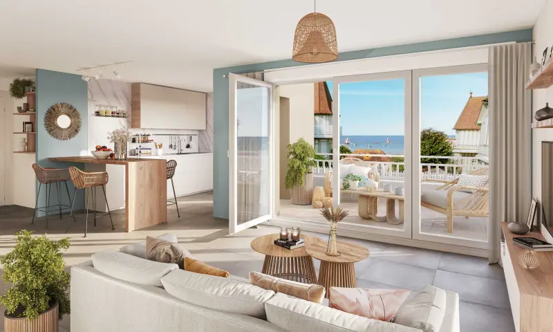 Vue du programme à Langrune Sur Mer