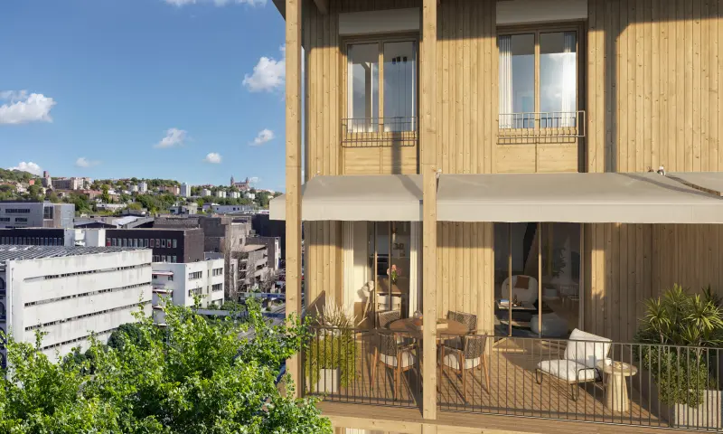 Vue du programme à Lyon 2e