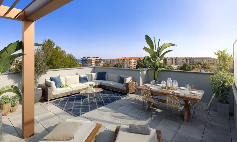 Vue du programme à Antibes