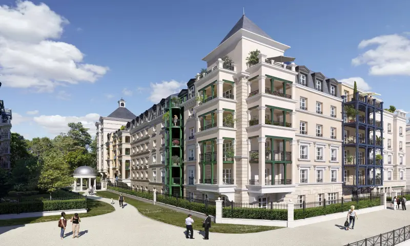 Vue du programme à Le Plessis Robinson