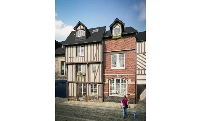 Vue du programme à Honfleur