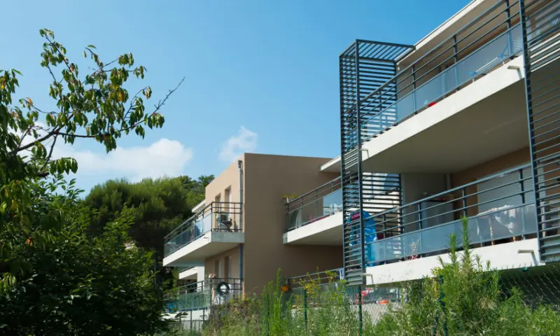 Vue du programme à Saint Laurent Du Var