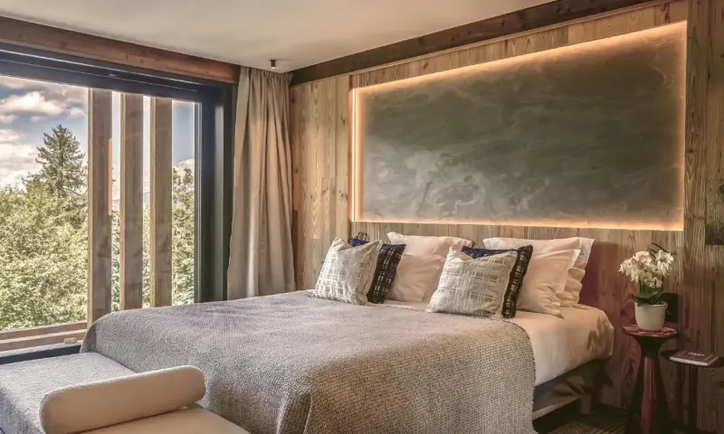 Vue du programme à Megève