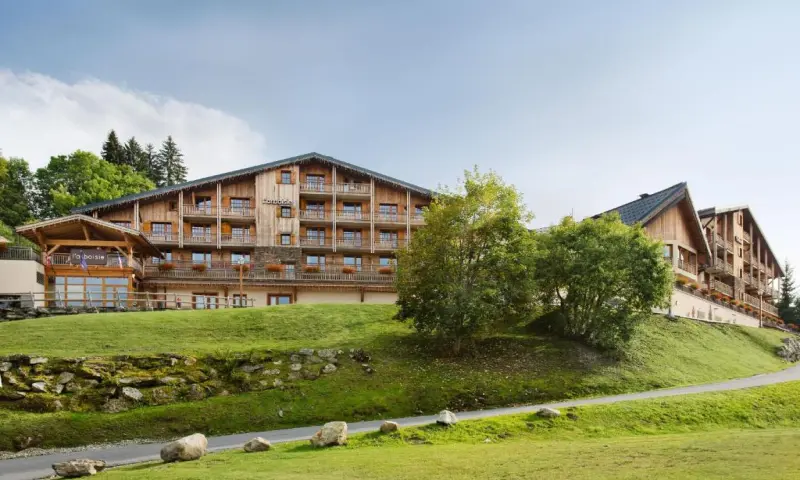 Vue du programme à Megève