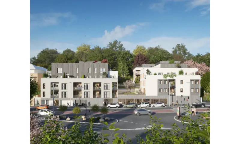 Vue du programme à Déville Lès Rouen