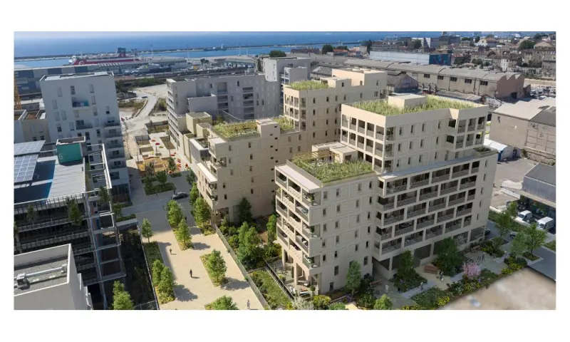 Vue du programme à Marseille 15e Arrondissement