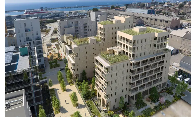 Vue du programme à Marseille 15e Arrondissement