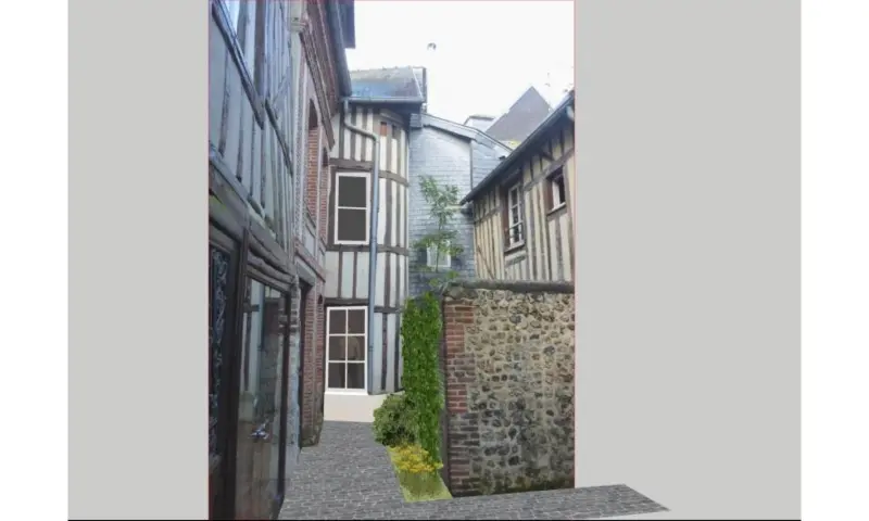 Vue du programme à Honfleur