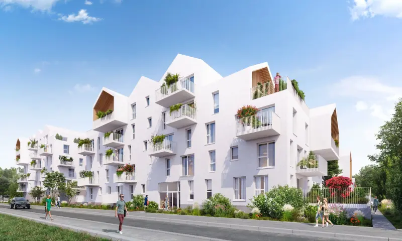 Vue du programme à Fleury Sur Orne