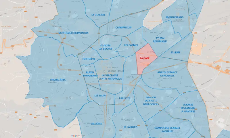 Vue du programme à Lille