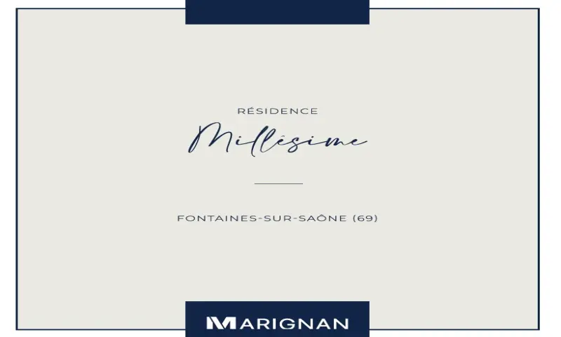 Vue du programme à Fontaines Sur Saone
