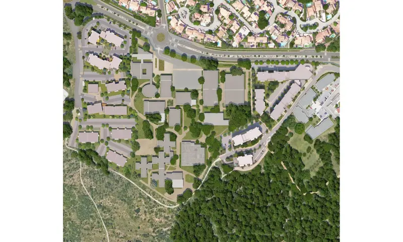 Vue du programme à Istres