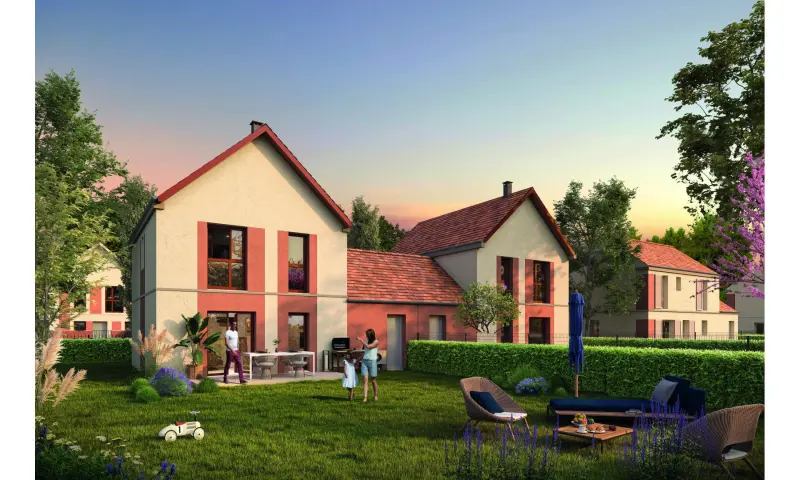 Vue du programme à Villennes Sur Seine